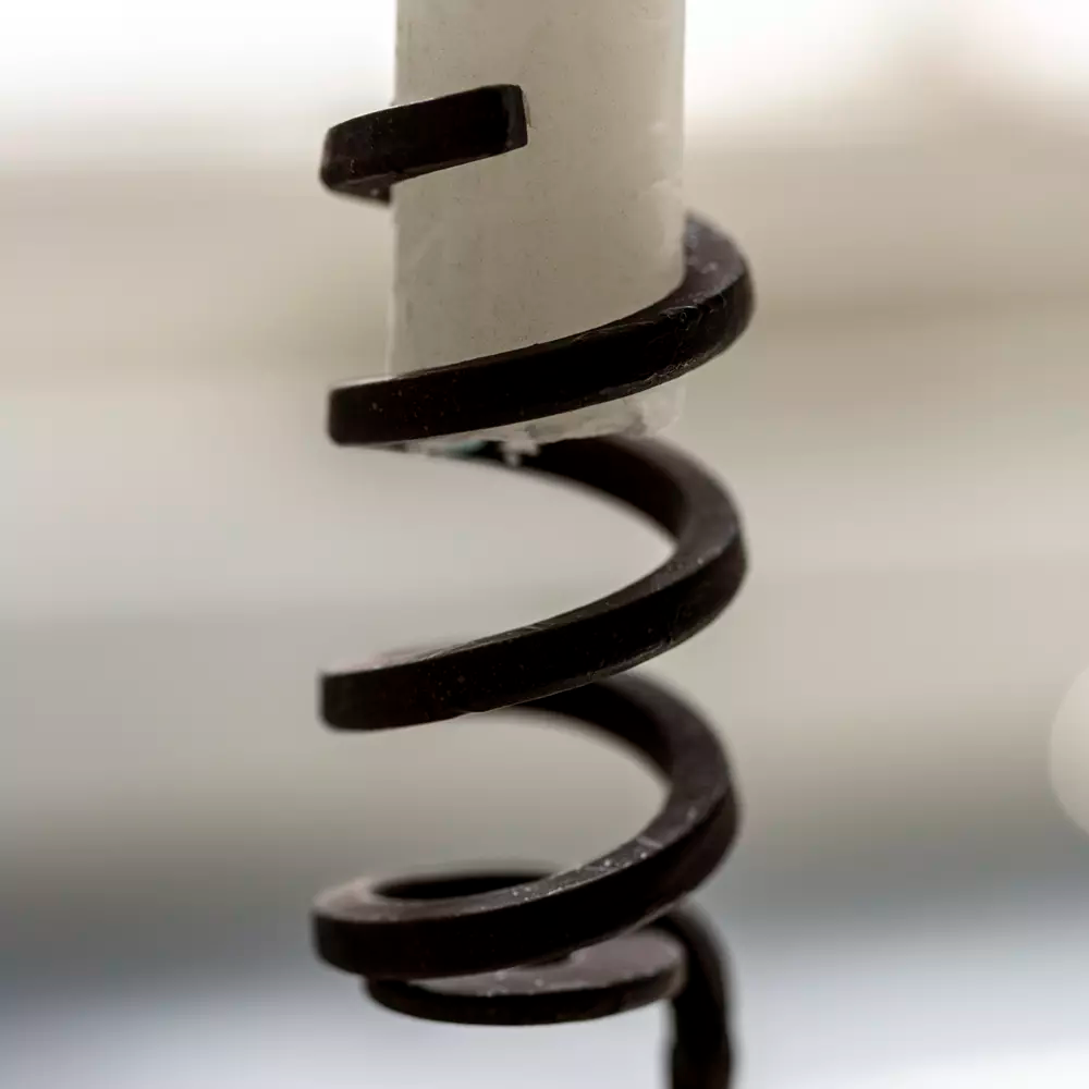 Tall Iron Candlestick
