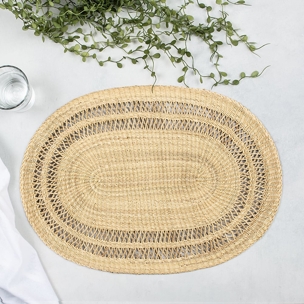 Natural Oval Placemat