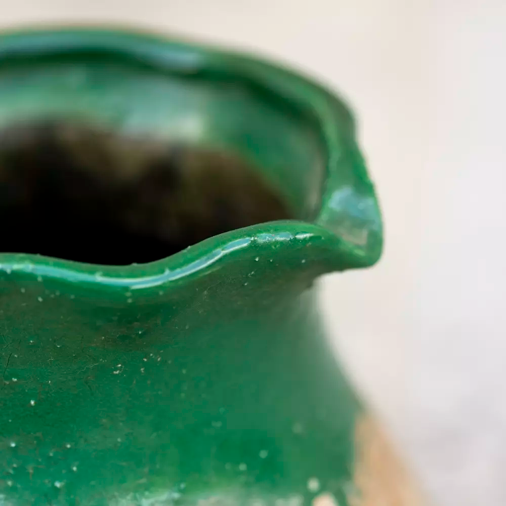 Terracotta Jug - Green