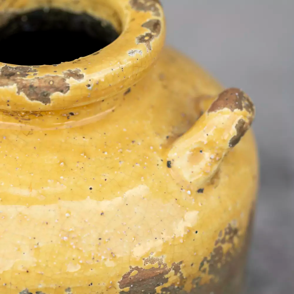 Terracotta Urn - Yellow