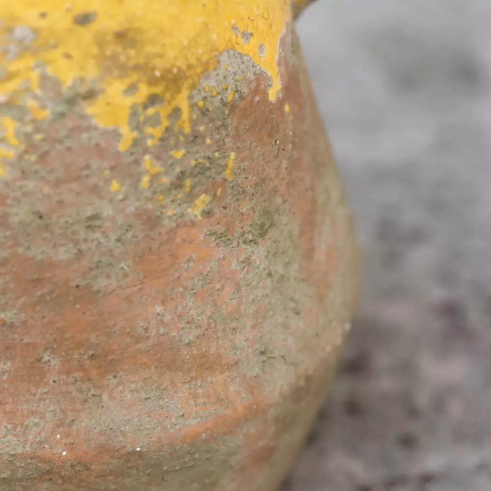Terracotta Vase - Yellow