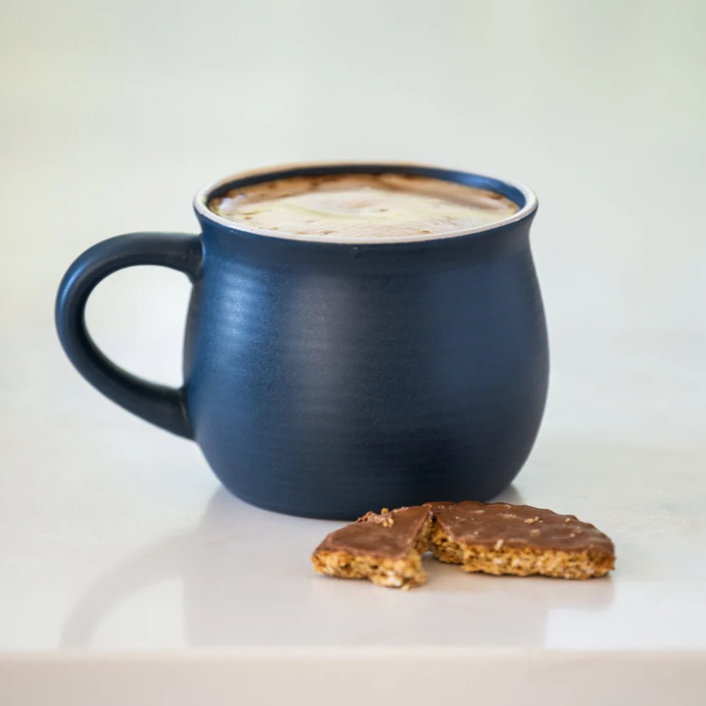Stoneware Mug Cobalt Blue - Set of 4