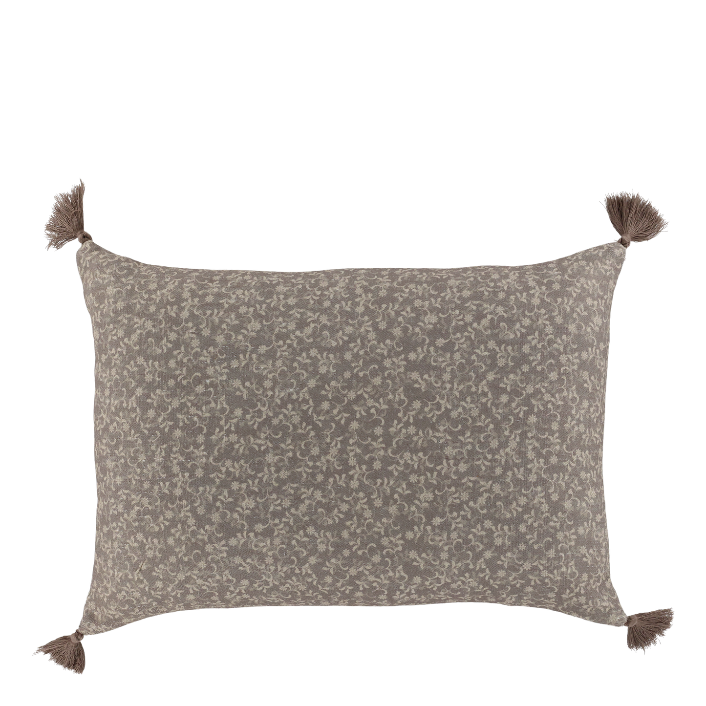 Aix Cushion - Floral Latte with flowers