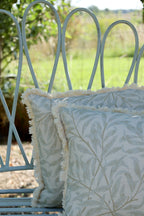 Aix Cushion with Leaves