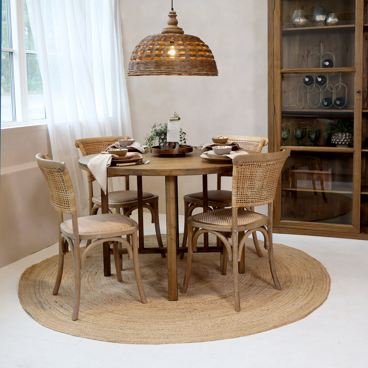 Round Jute Rug