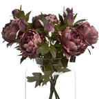 Dusty pink spray rose peony