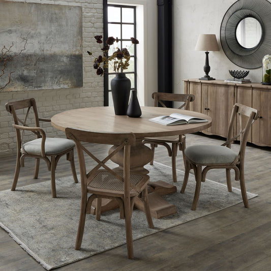 Copgrove Round Pedestal Dining Table