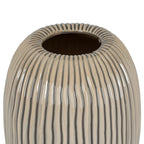 Pallida Large Striped Vase