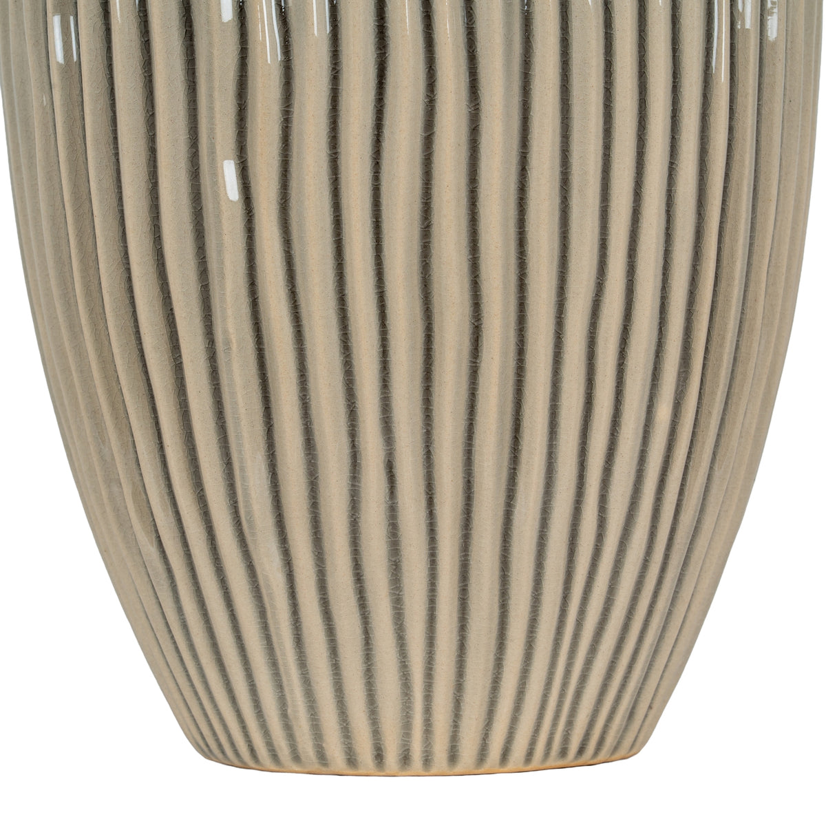 Pallida Large Striped Vase