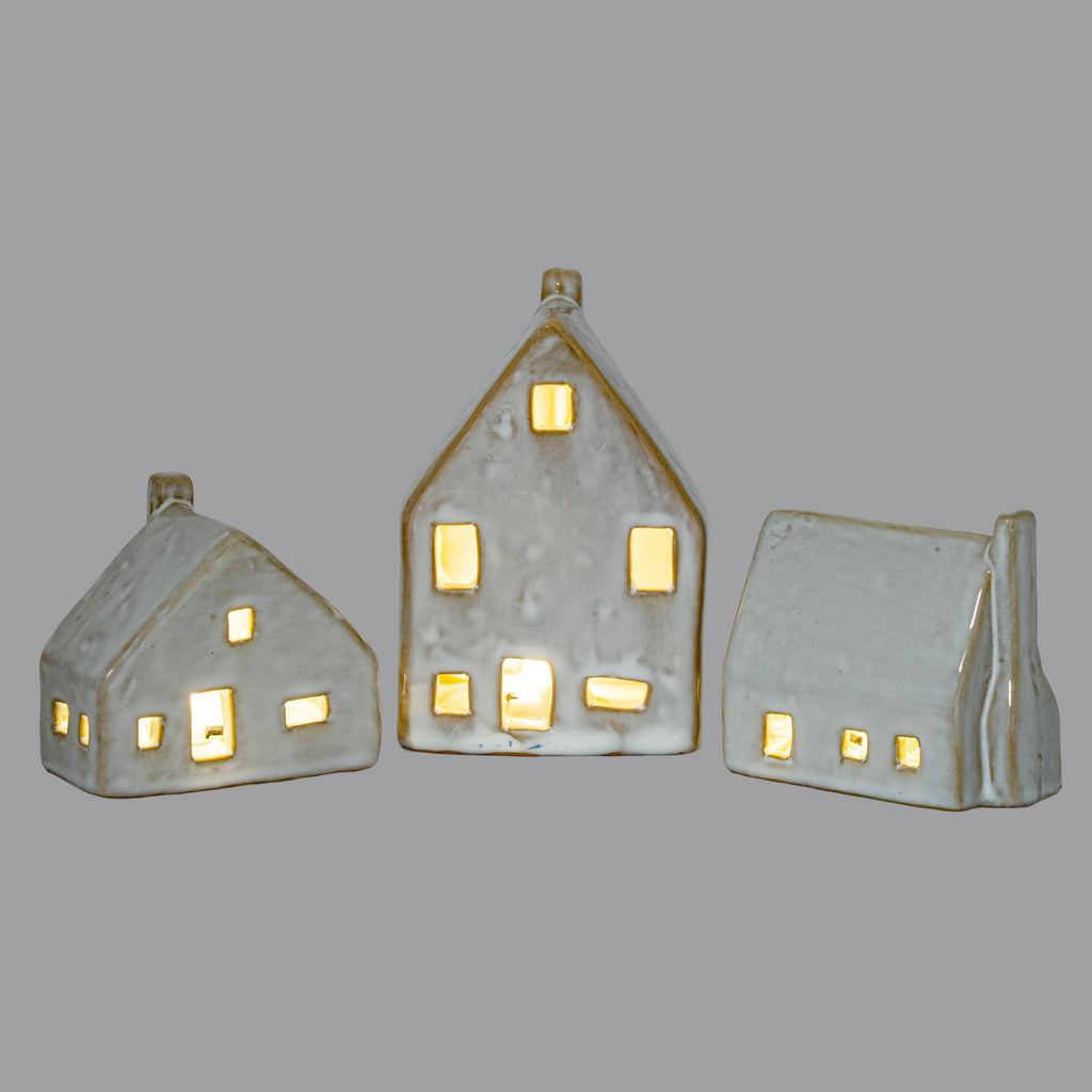 Nook Ceramic House with LED Lights