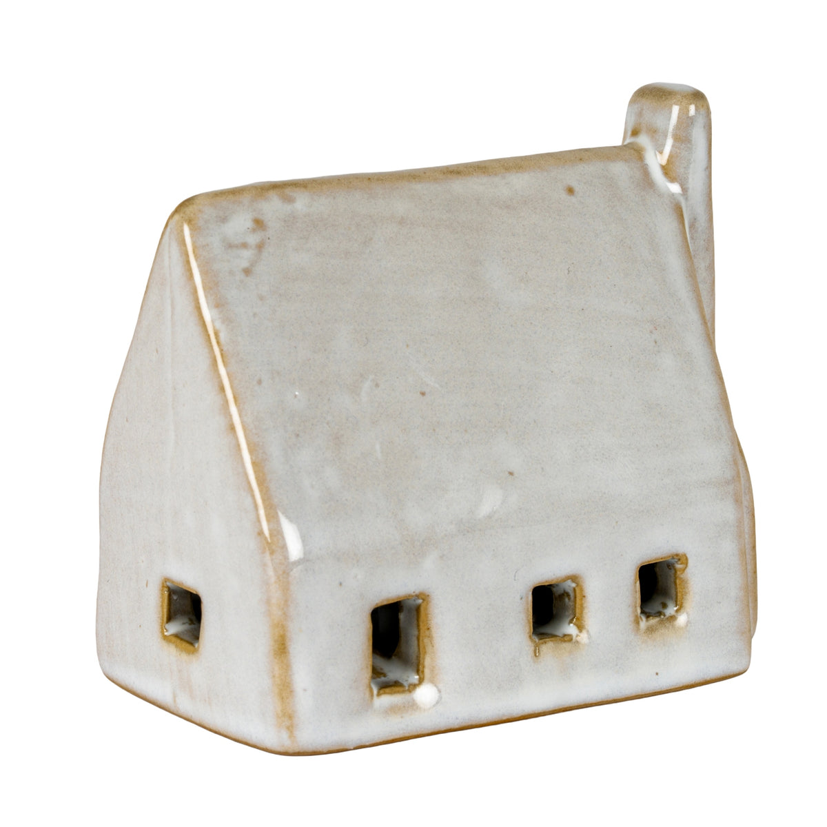 Nook Ceramic Barn with LED Light