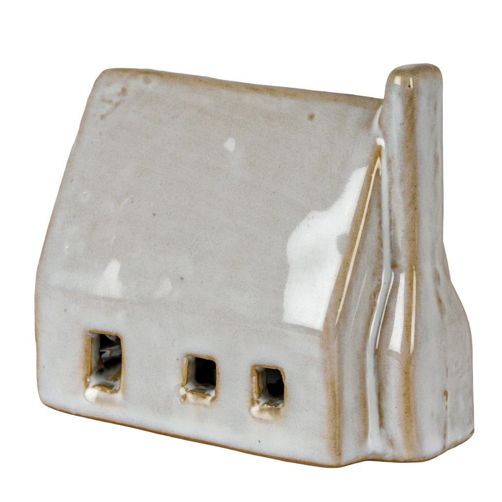 Nook Ceramic Barn with LED Light