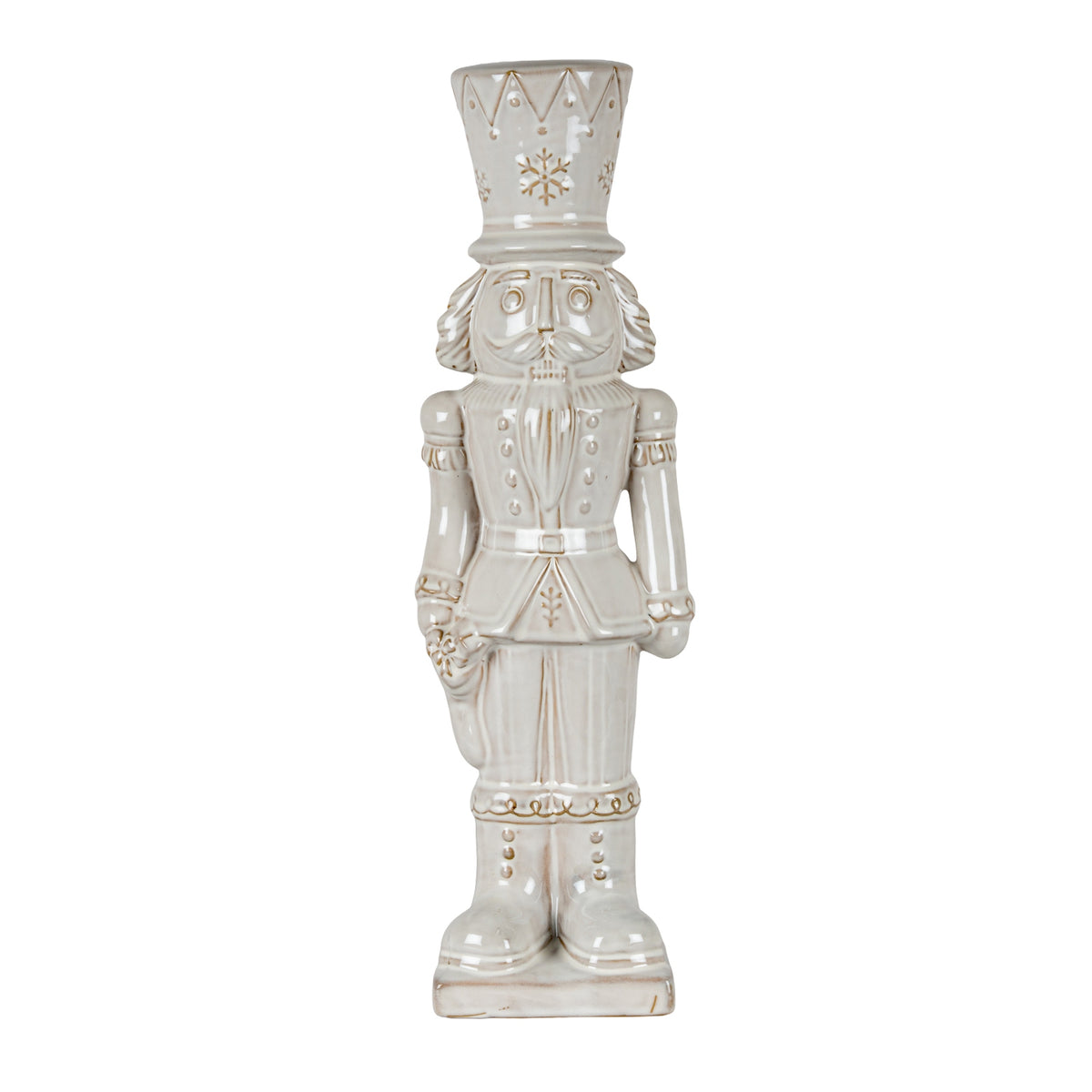 Alora Ceramic Nutcracker with stocking