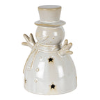 Alora Ceramic Snowman with LED Light (Various Sizes)
