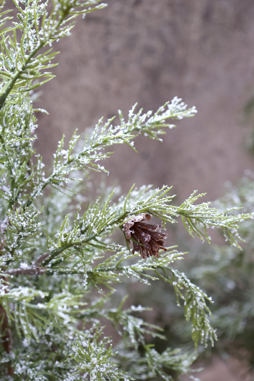 Fleur Pine Tree with Cones & Snow