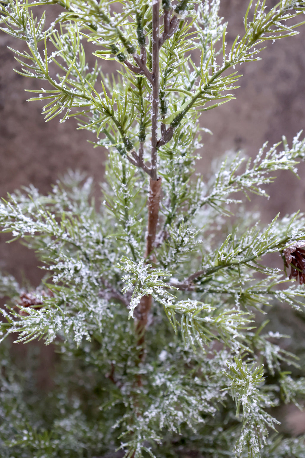 Fleur Pine Tree with Cones & Snow