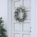 Wreath with Berries and Snow