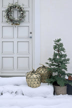 Wreath with Berries and Snow