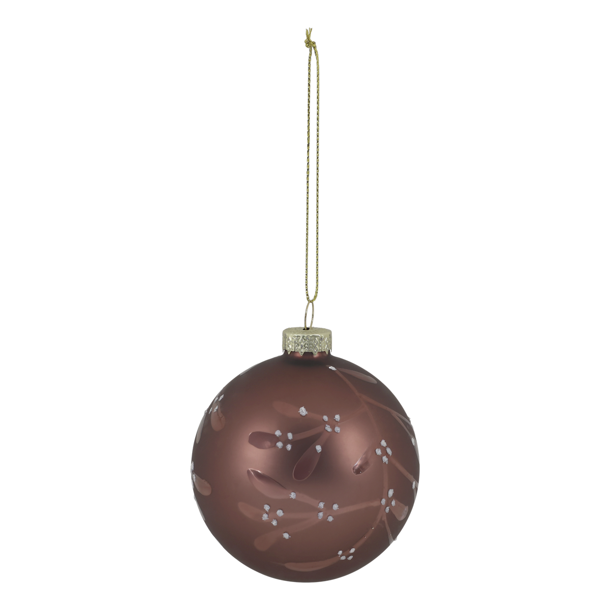 Christmas Bauble with Branches & Berries