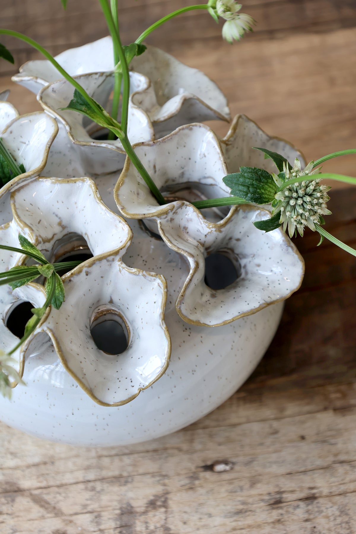Floral Display Vase (12 Holes)