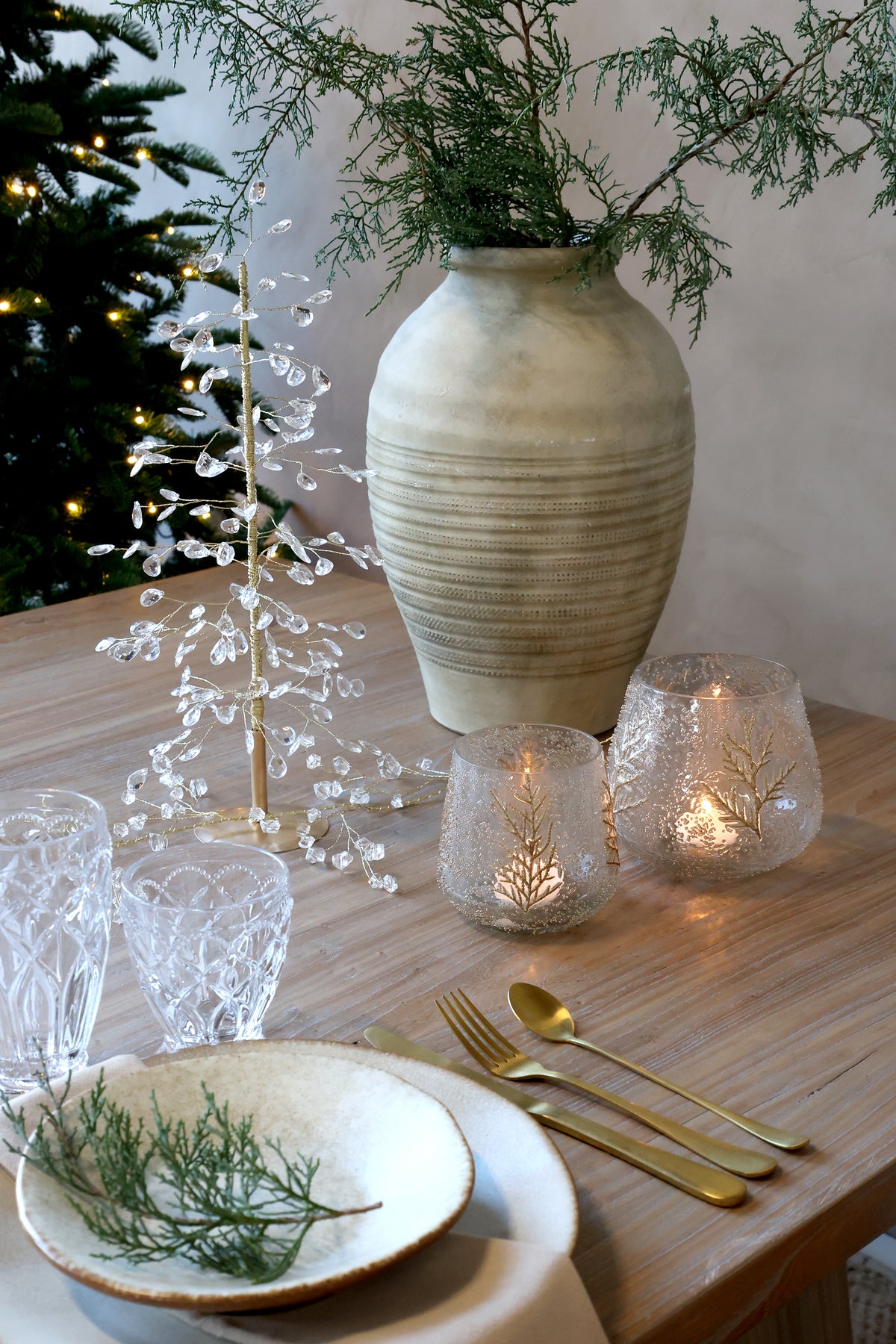 Branch Hurricane Candle Holder