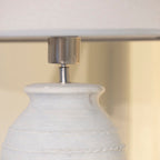 Millie Ceramic Lamp with Cream Shade