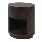 Carillo Curved Single Drawer Bedside