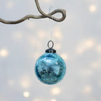 Crackle Turquoise Bauble Large and Small