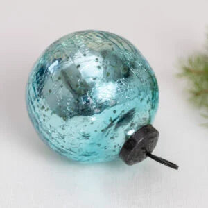 Crackle Turquoise Bauble Large and Small