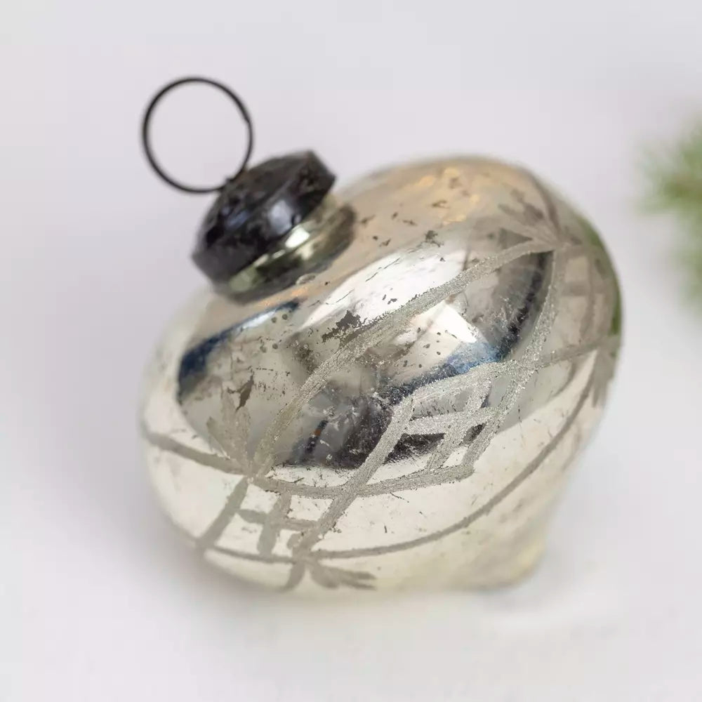 Antique Etched Onion Decoration