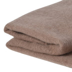 Taupe Faux Mohair Throw