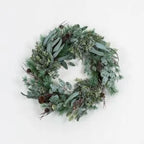 Foliage and Fircone Wreath
