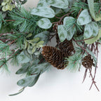 Foliage and Fircone Wreath