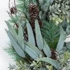 Foliage and Fircone Wreath
