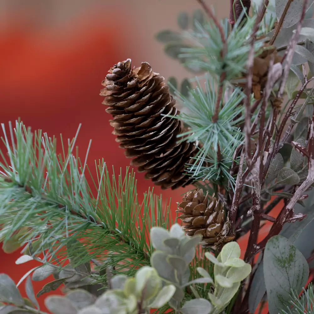 Foliage and Fircone Tree Large