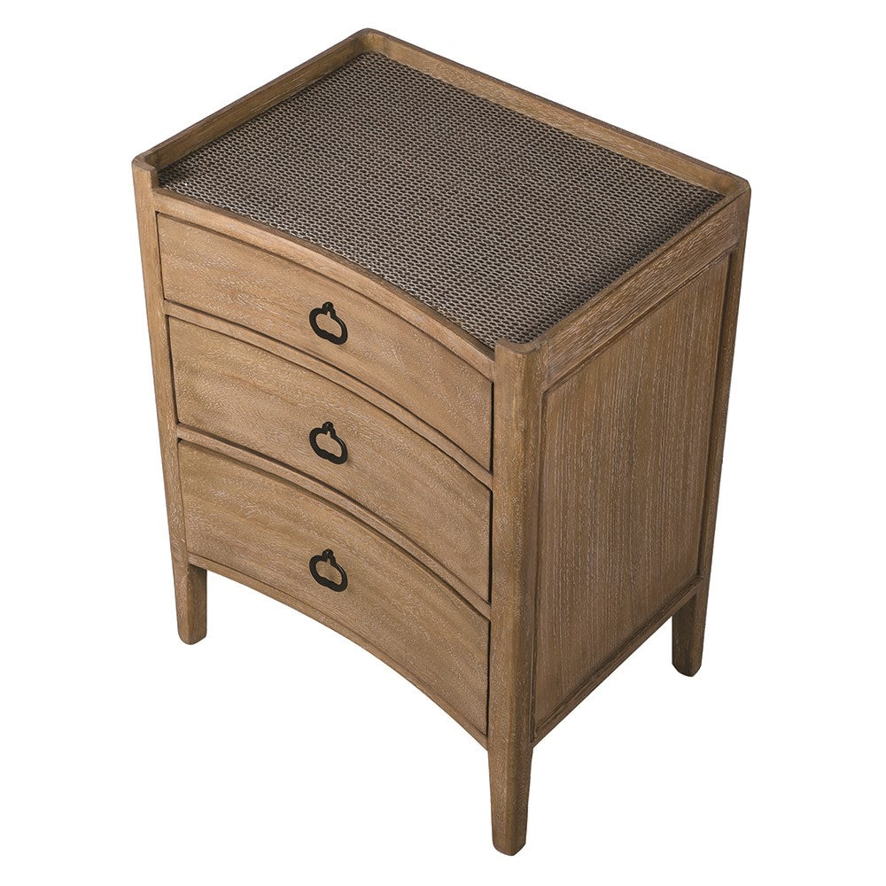 Kingham 3 Drawer Bedside
