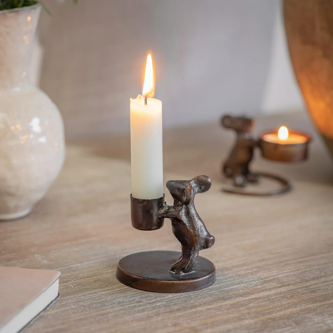 Avening Mouse Candle holder