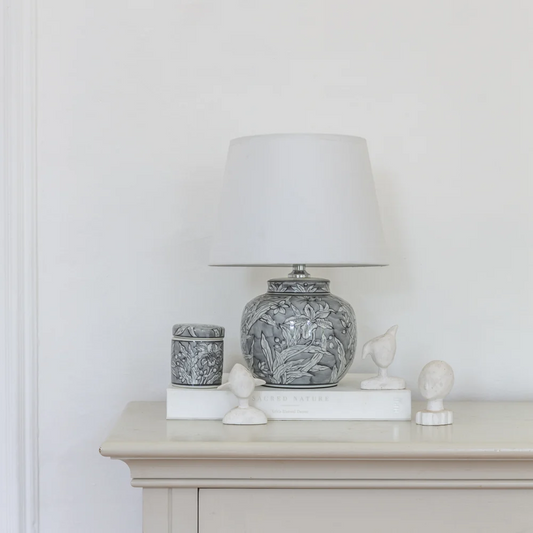 Morwenna Lamp with White Shade