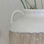White Vase with Handles (Large)