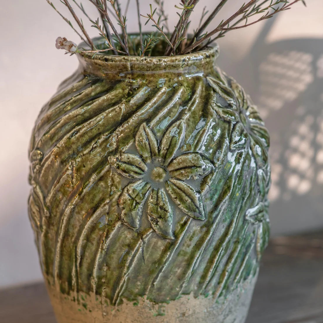 Berrington Ribbed Vase