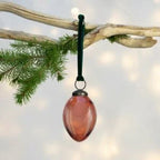 Etched Oval Decoration Pink