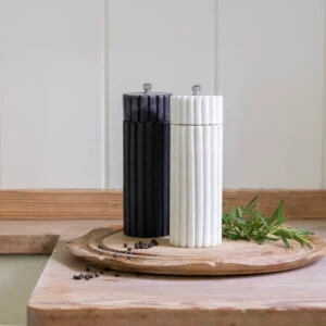 White Marble Salt Grinder