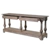 Colonial Reclaimed 2 Drawer Console Table