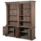 Colonial Reclaimed 4 Door Bookcase