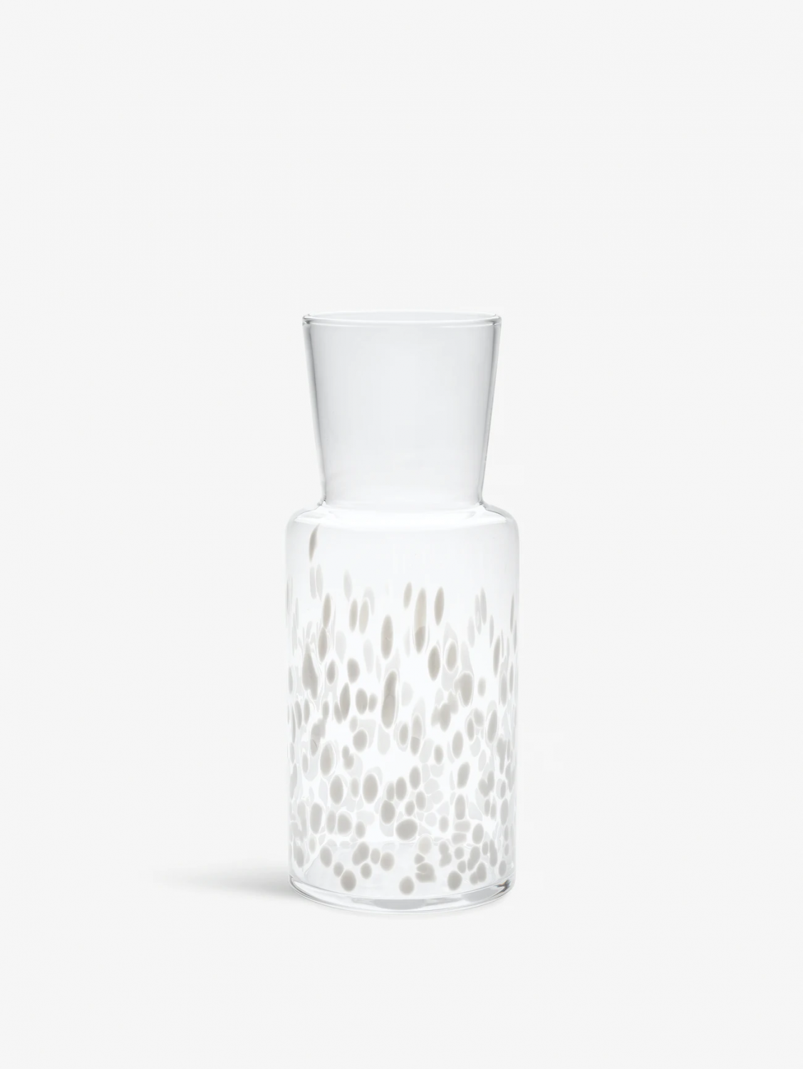 White Kosta Boda Meadow Vase