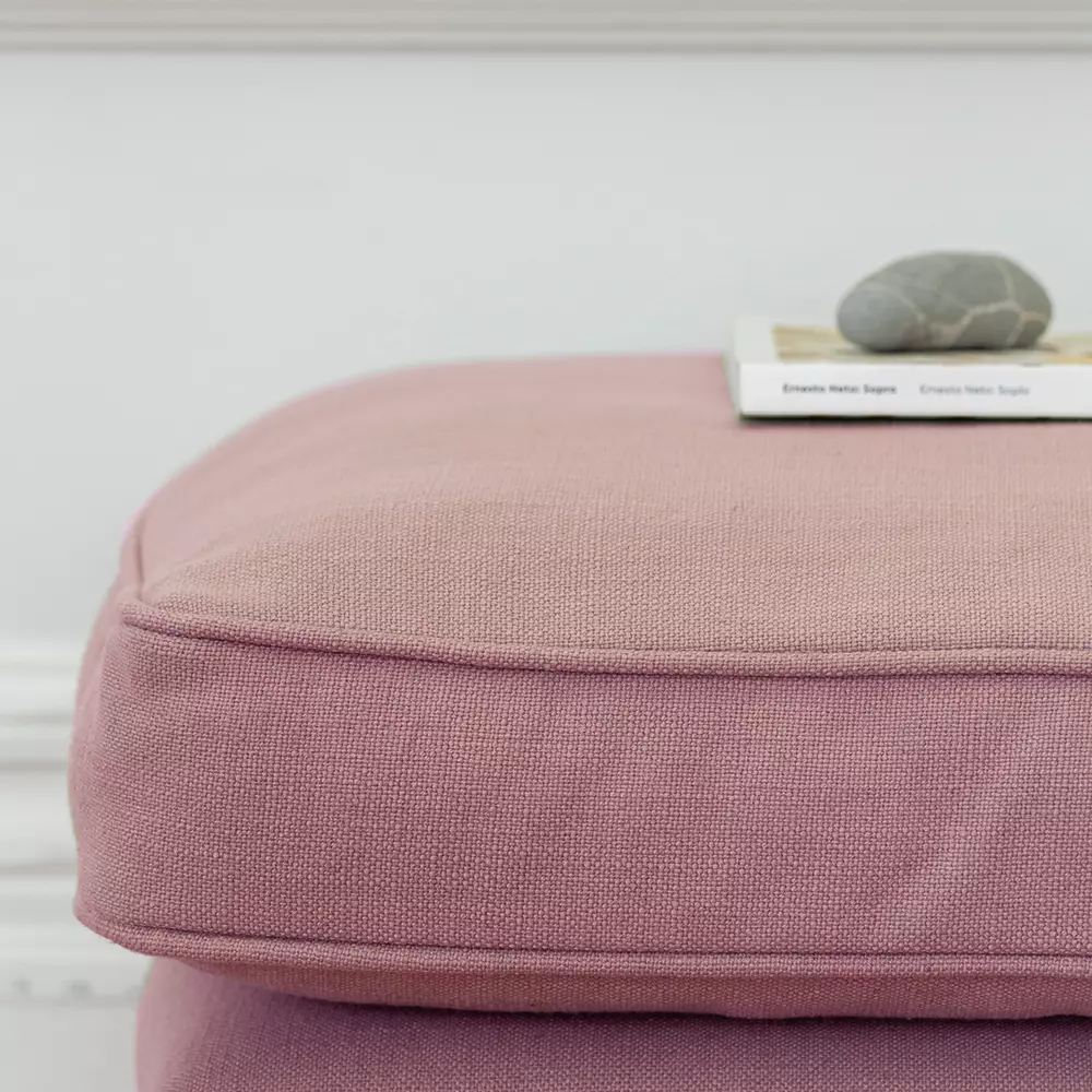 Tilda Footstool in Powder Pink