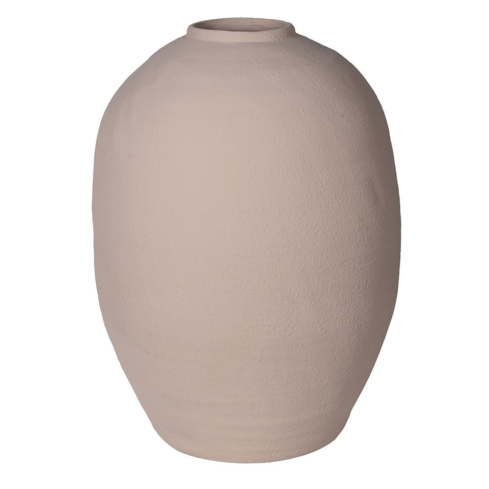 Tall Textured Almond Vase