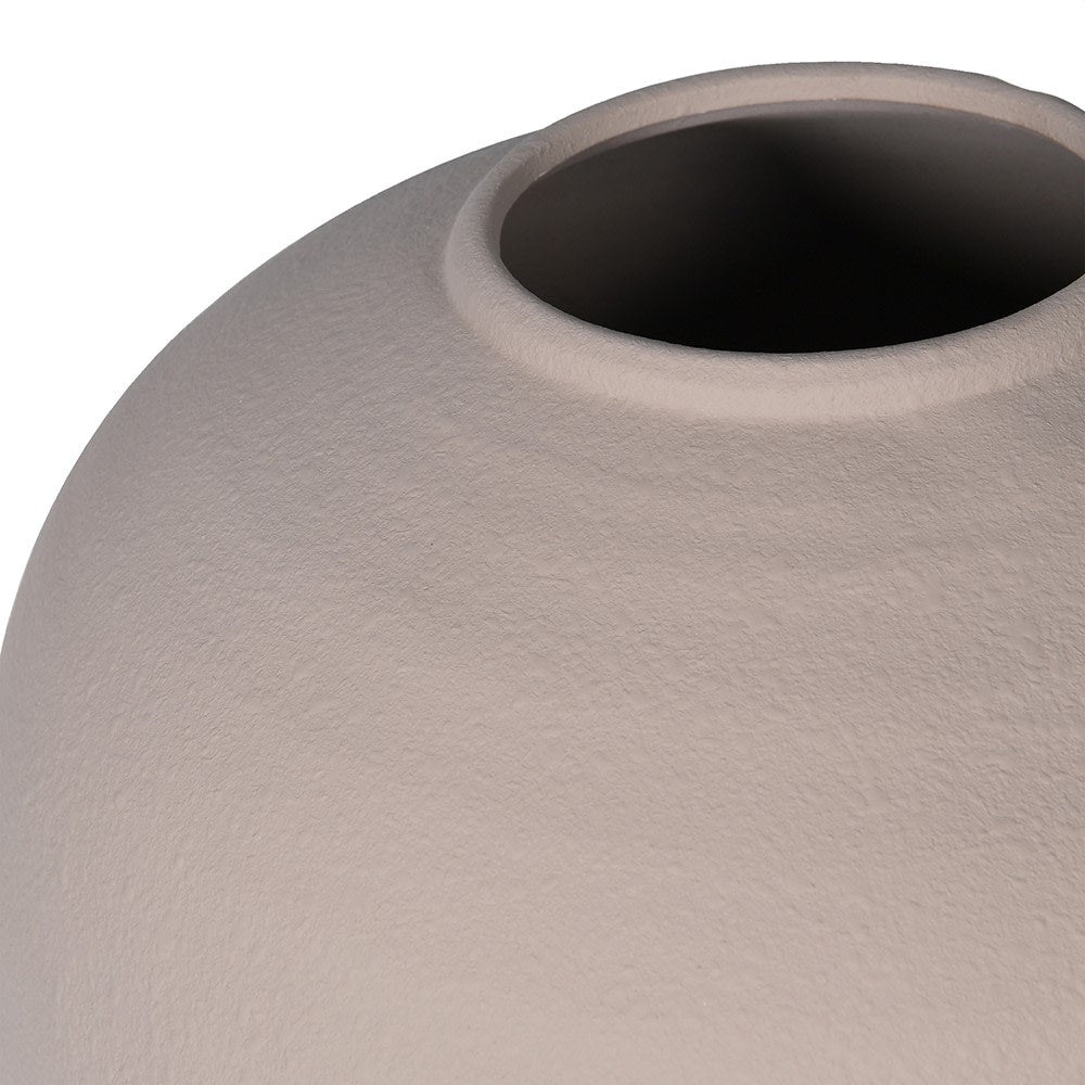 Tall Textured Almond Vase