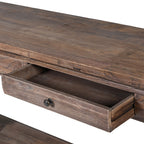 Antique reclaimed Elm Console table