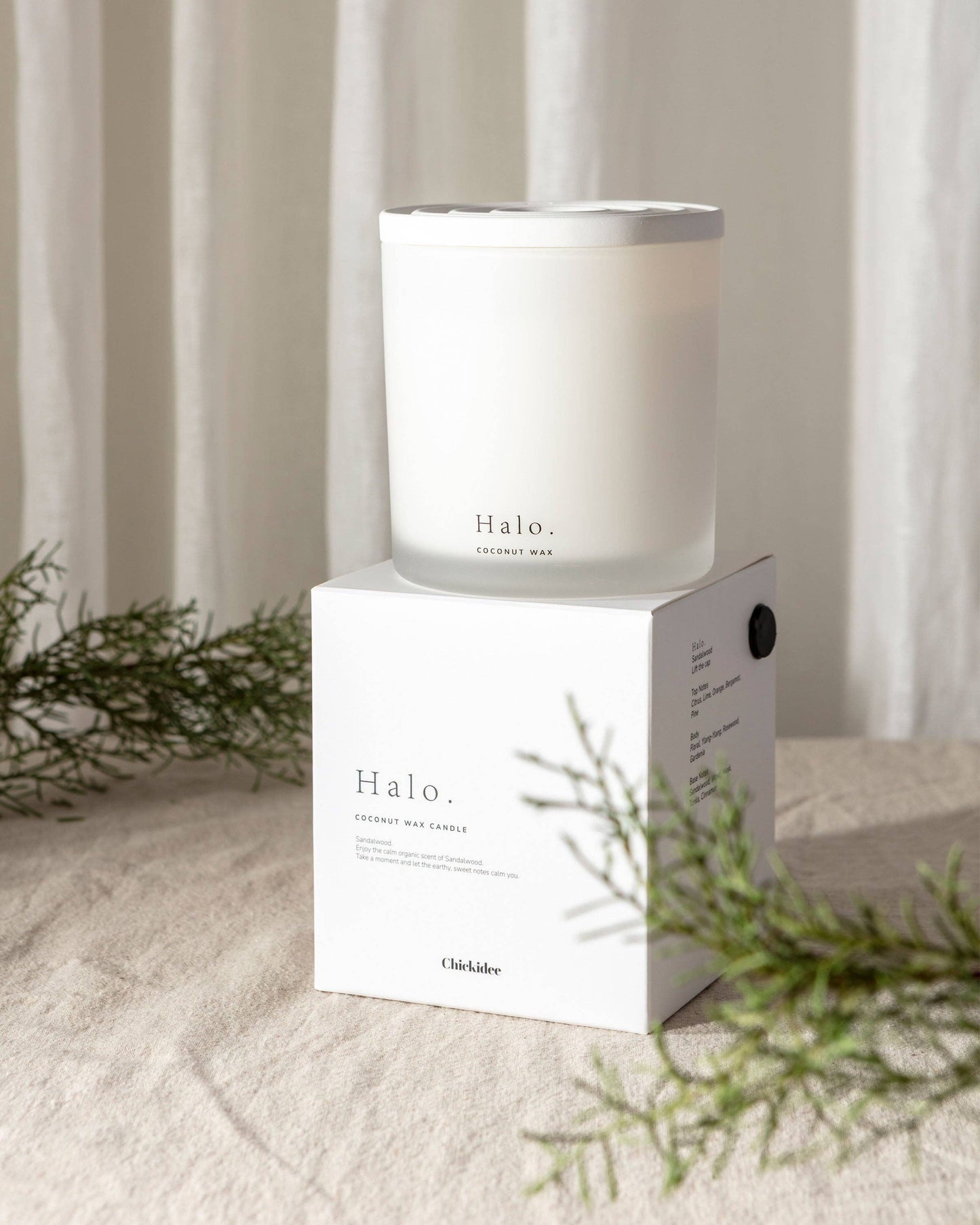 Halo Clay Candle